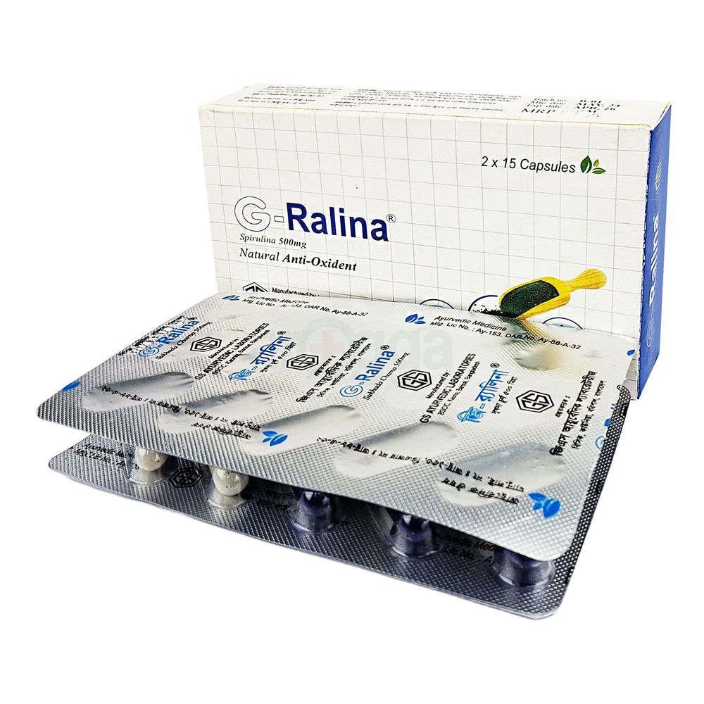 G-Ralina 500mg - 2X15 Capsules  