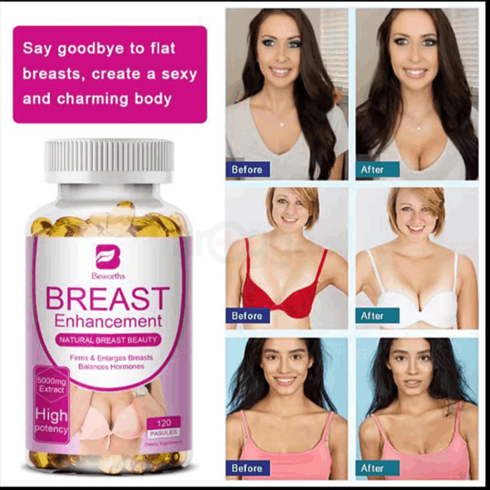 Beworths Natural Breast Enlargement supplement 120 capsule  