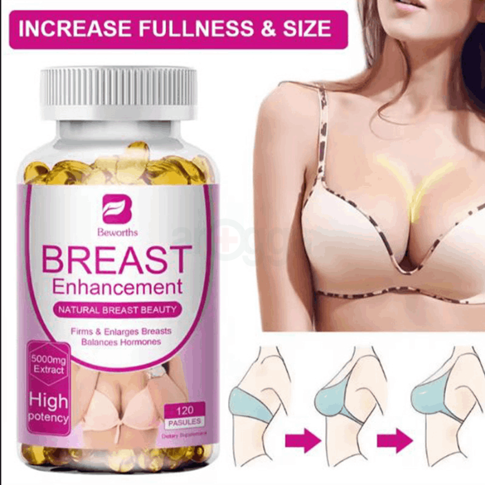 Beworths Natural Breast Enlargement supliment-120 capsule  