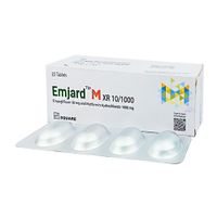 Emjard M XR 10/1000 10mg+1000mg tablet