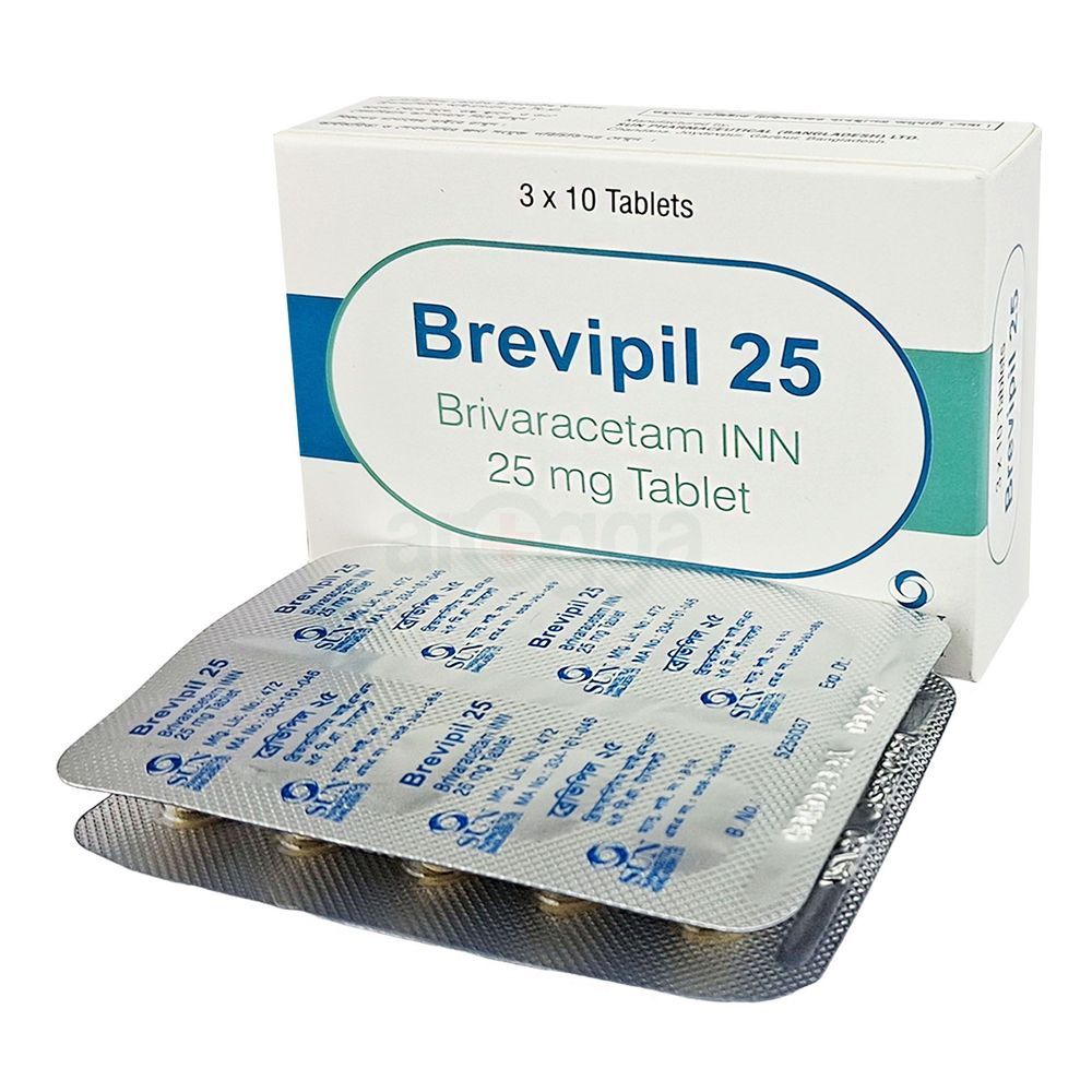 Brevipil 25mg tablet