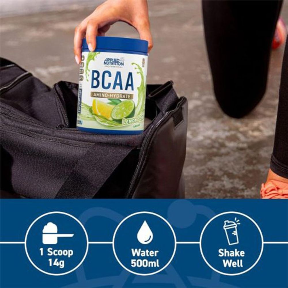 Applied Nutrition BCAA Amino Hydrate, Lemon Lime, 32 Serving  