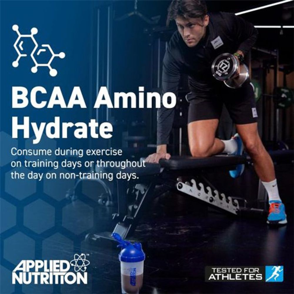 Applied Nutrition BCAA Amino Hydrate, Lemon Lime, 32 Serving  