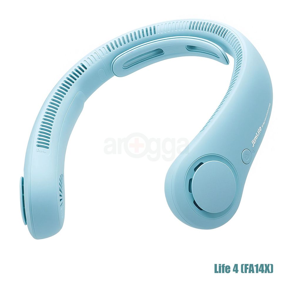 JISULIFE NeckFan Life 4 (FA14X) Ultimate Wearable Cooling Solution 5000mAh  