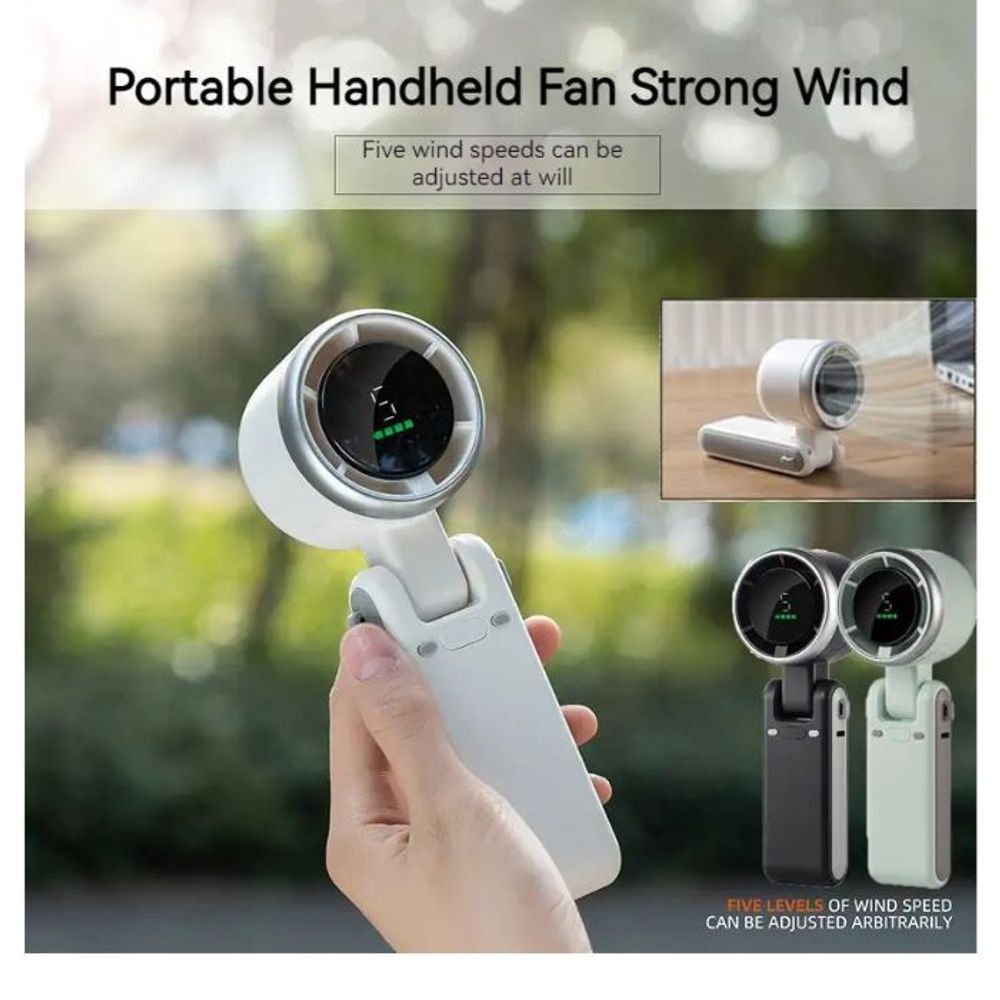 XUNDD XDOT-065 Mini Folding Handheld High Speed Fan 3600mAh  
