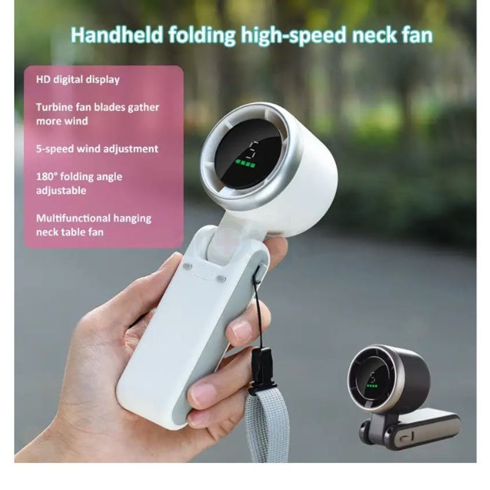 XUNDD XDOT-065 Mini Folding Handheld High Speed Fan 3600mAh  