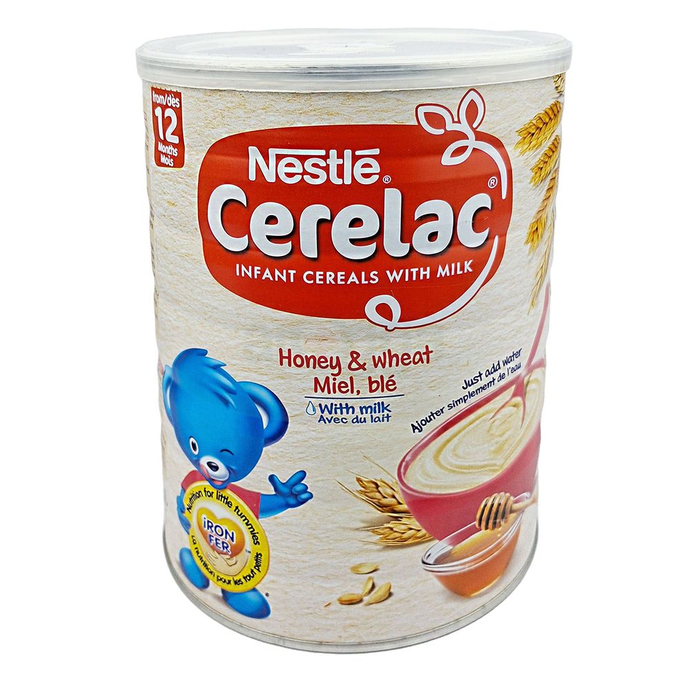 Nestlé Cerelac Wheat & Honey Ble Miel From 12 Months 1kg  