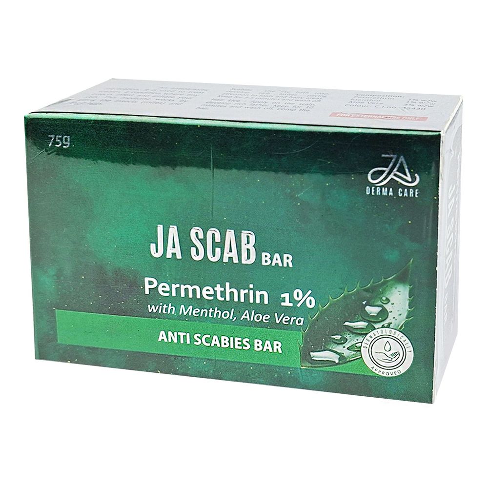 JA Derma Care Ja Scab Bar 75gm  