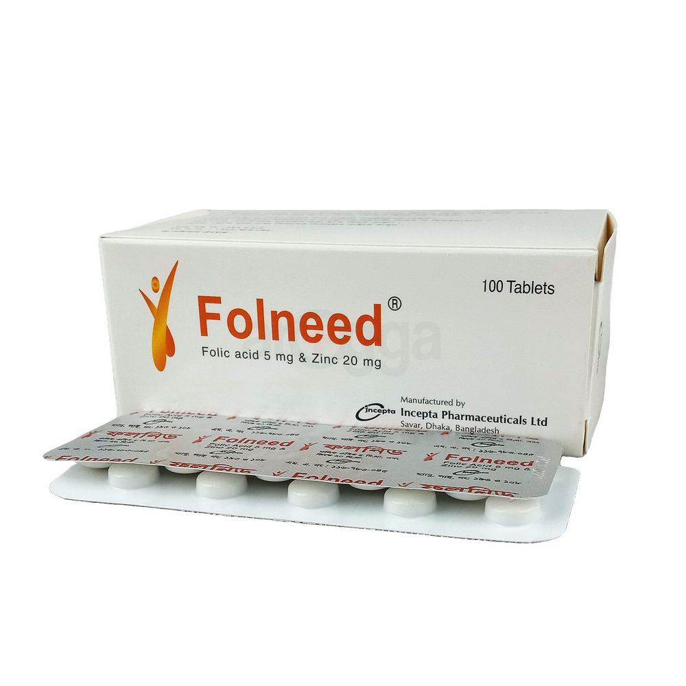 Folneed 5mg+20mg Tablet