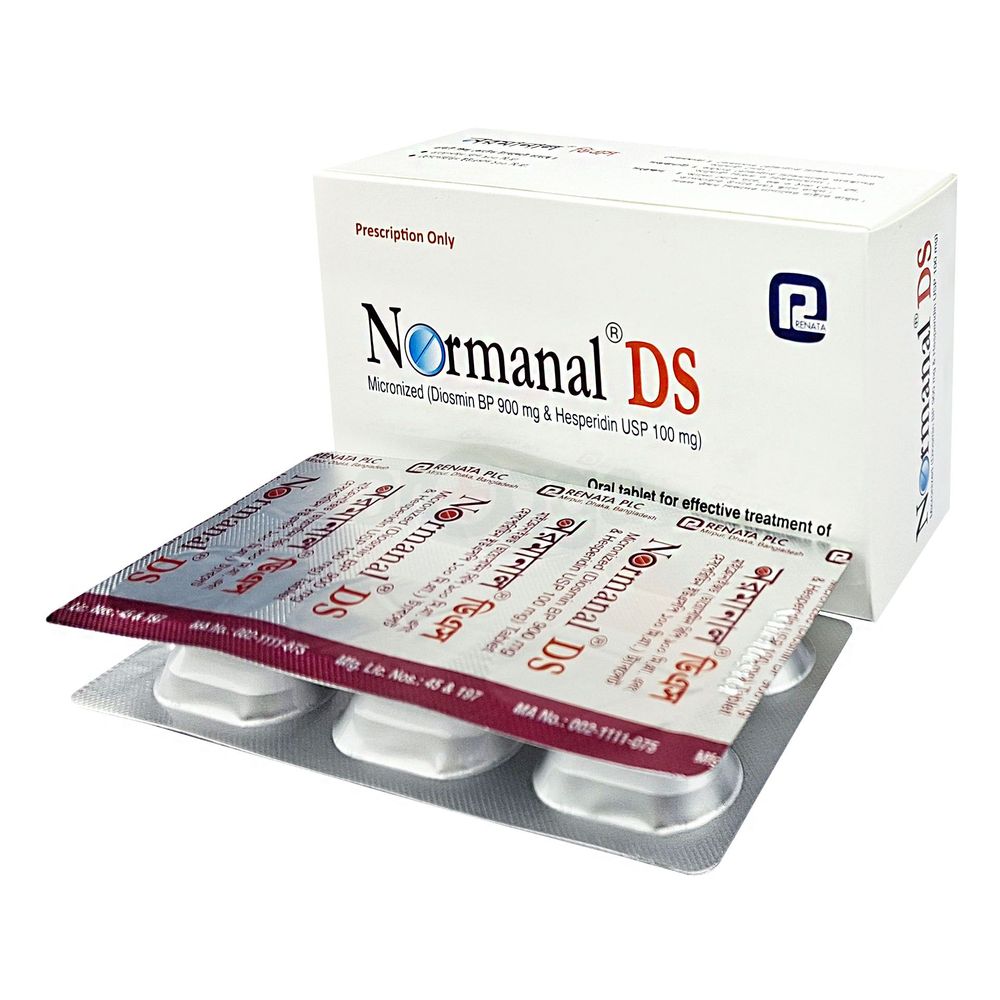 Normanal DS 900mg+100mg tablet