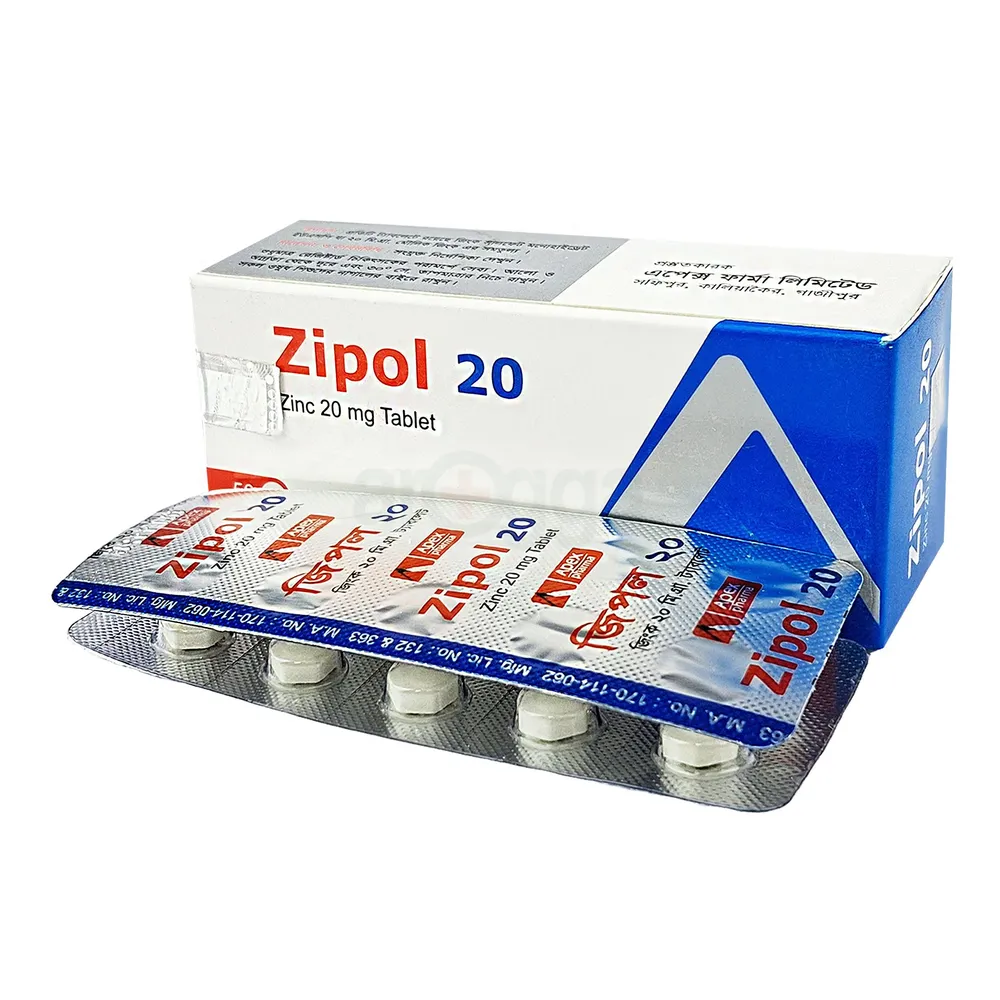 Zipol 20mg tablet