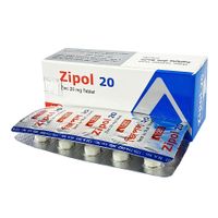 Zipol 20mg tablet