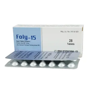 Foly 15mg Tablet