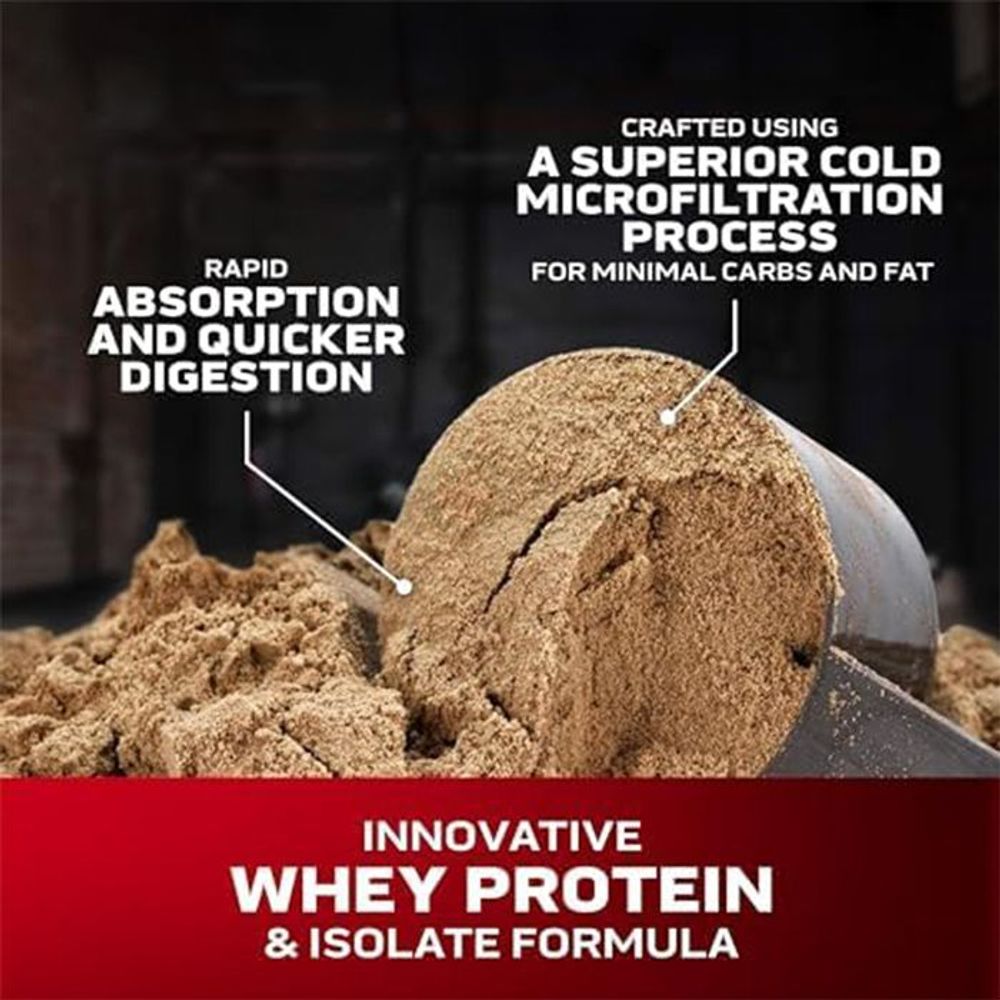 Muscletech Nitrotech 100% Whey Gold, French Vanilla Cream, 2 Lbs  