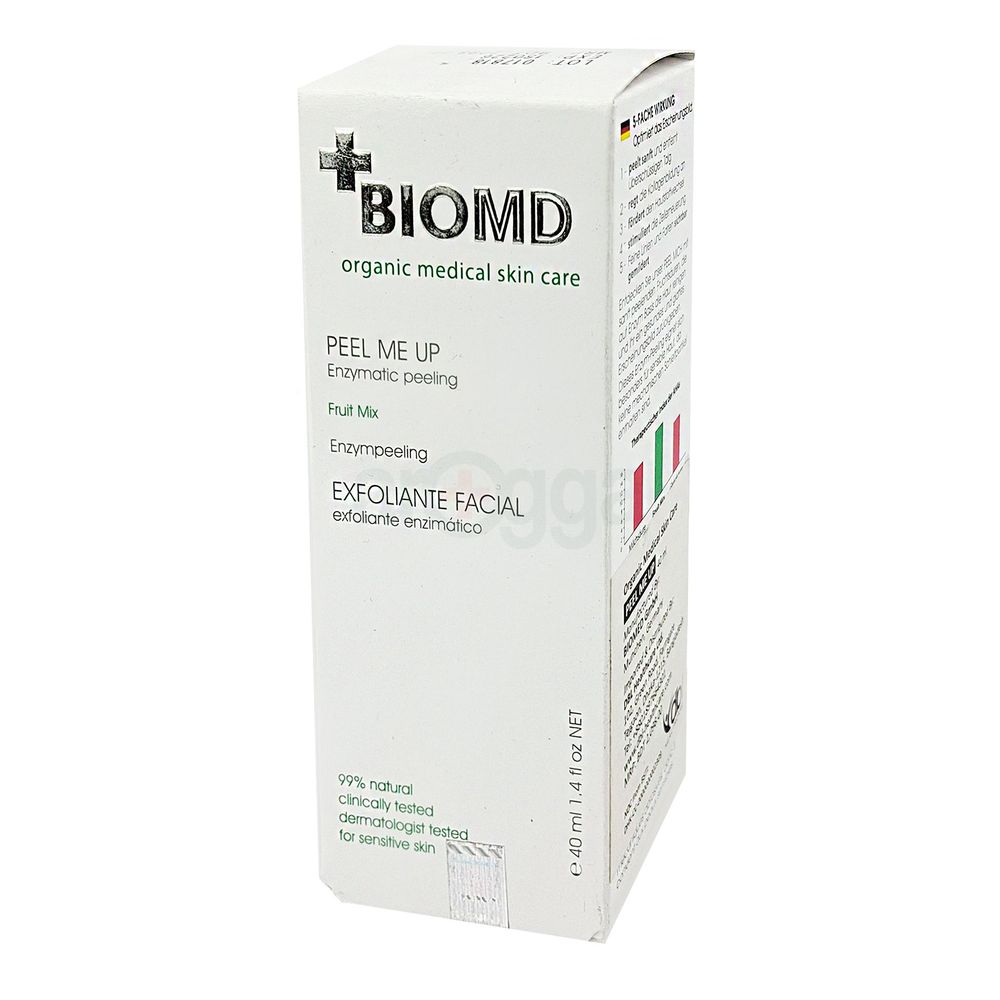Biomd Organic Medical Skin Care Peel Me Up  Enzymatic-Peeling Exfoliante Facial 40ml  