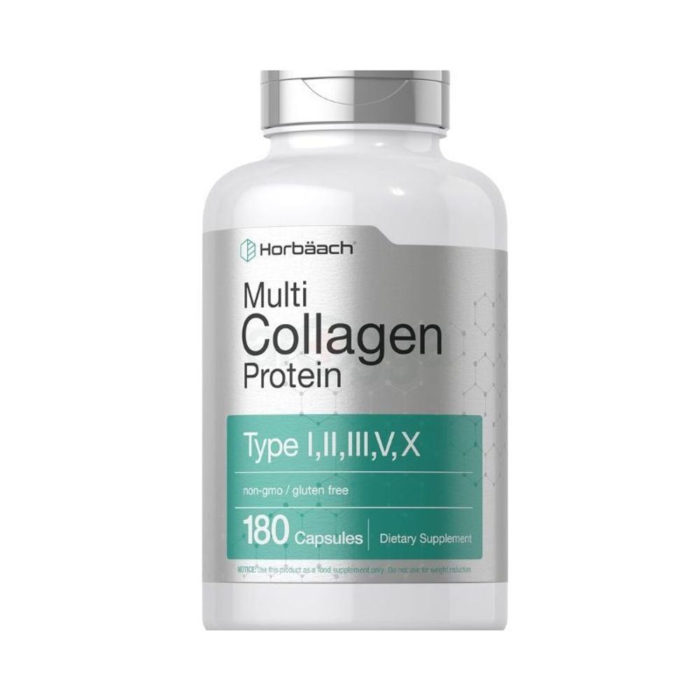 Horbäach Multi Collagen Protein - 180 Capsules  