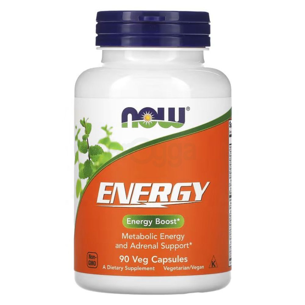 NOW Energy Energy Boost - 90 Veg Capsules  