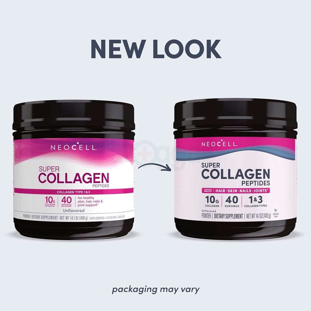 NeoCell Super Collagen Peptides - 10g - 400g Powder  