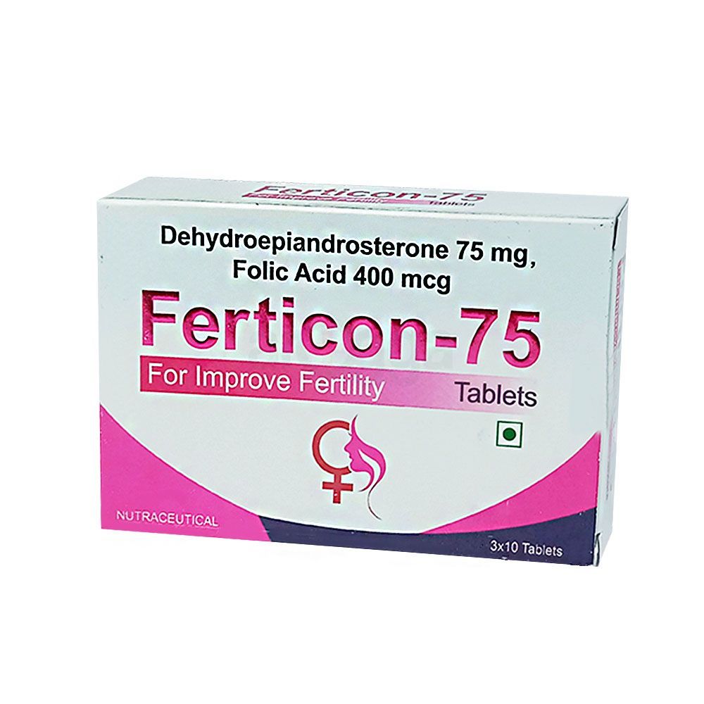 Ferticon-75 for Improve Fertility 3x10 Tablets  