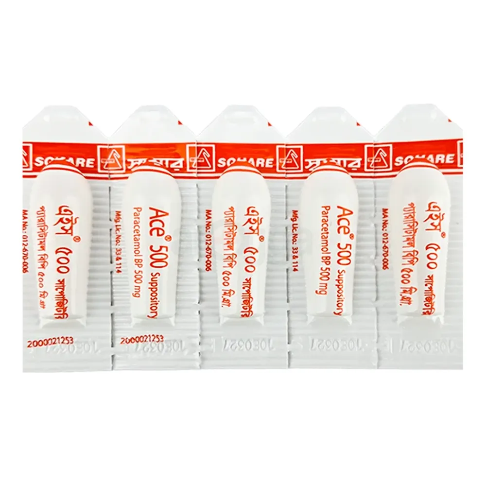 Ace 500 Suppository 500mg suppository