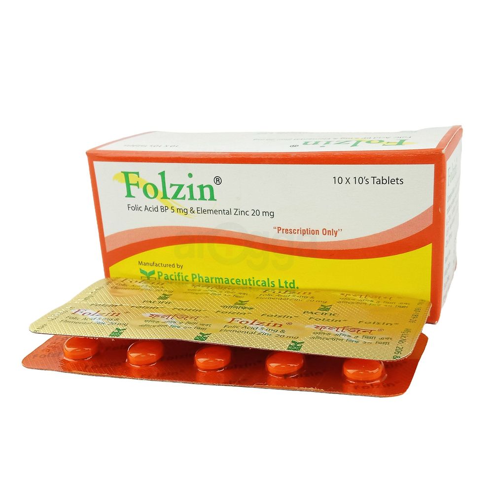 Folzin 5mg+20mg Tablet