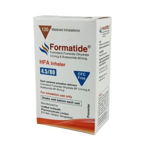 Formatide 4.5/80 HFA 80mcg+4.5mcg/Puff Inhaler