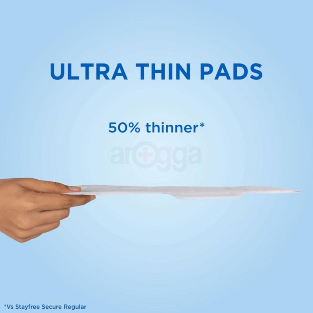 Stayfree Secure XL Ultra Thin Dry Cover Sanitary Napkin with Wings - 6 pads  