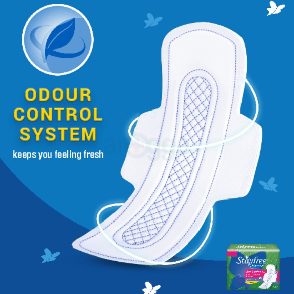 Stayfree Advanced Ultra Comfort XL Sanitary Napkins with Wings - 7 Pads  