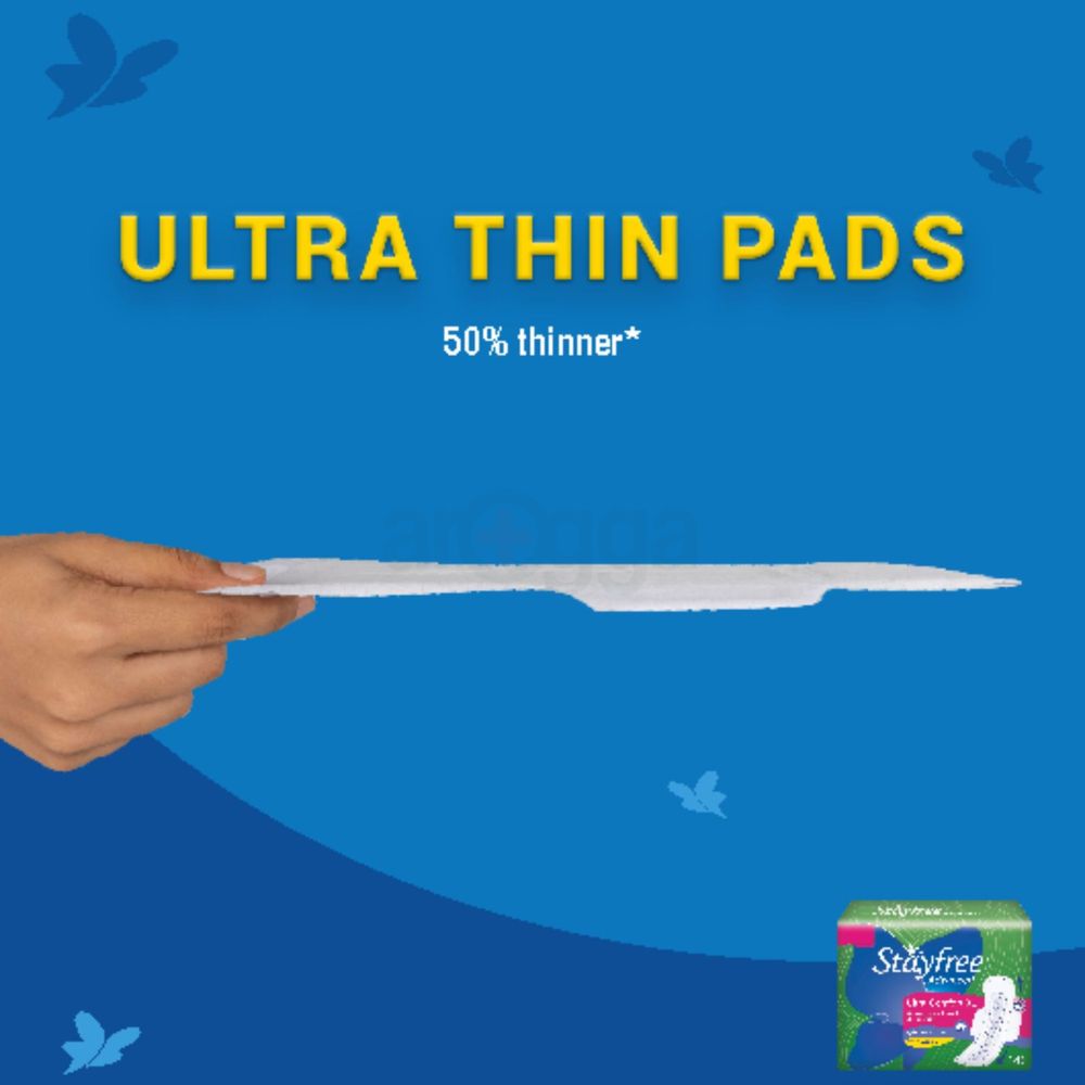 Stayfree Advanced Ultra Comfort XL Sanitary Napkins with Wings - 7 Pads  