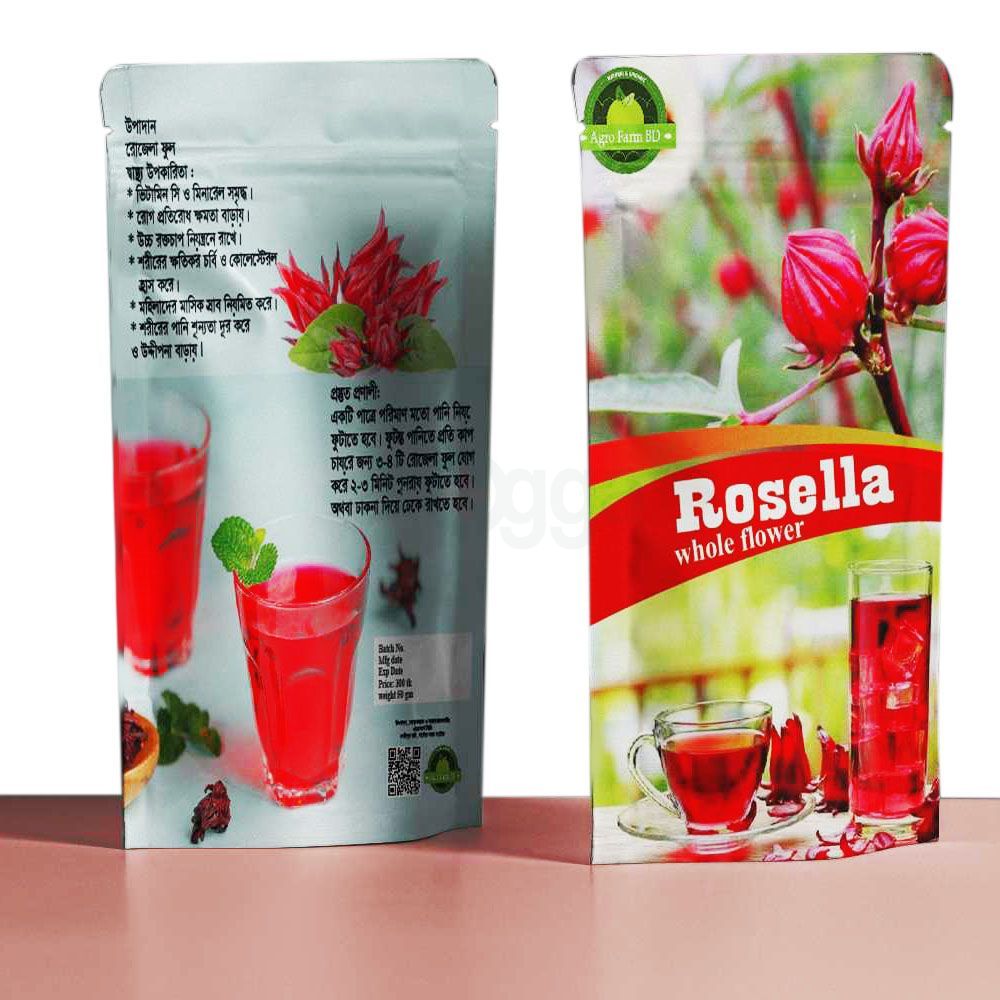 Agrofarmbd Rosella Whole Flower 50g  