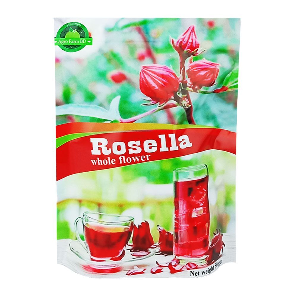 Agrofarmbd Rosella Whole Flower 50g  