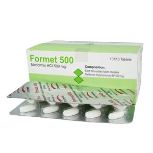 Formet 500mg Tablet