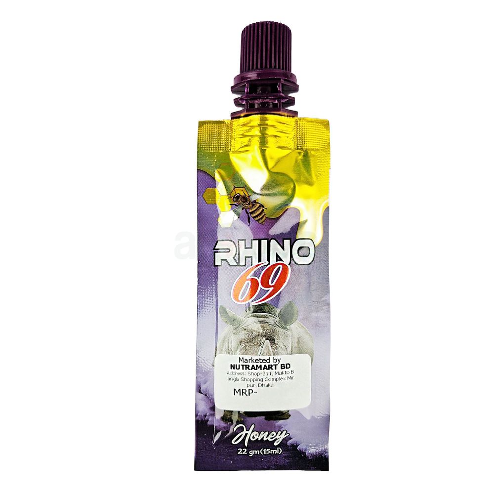 Rhino 69 Honey Male Enhancement Supplement Honey Tube  