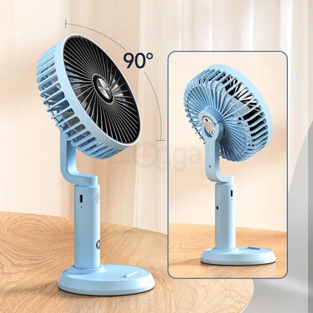 DP Duration Power Desktop Portable Rechargeable Fan 3000mAh (DP-7640)  