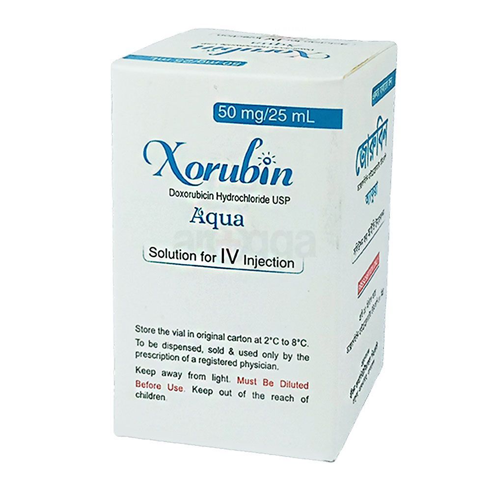 Xorubin Aqua 50mg/25ml iv_injection