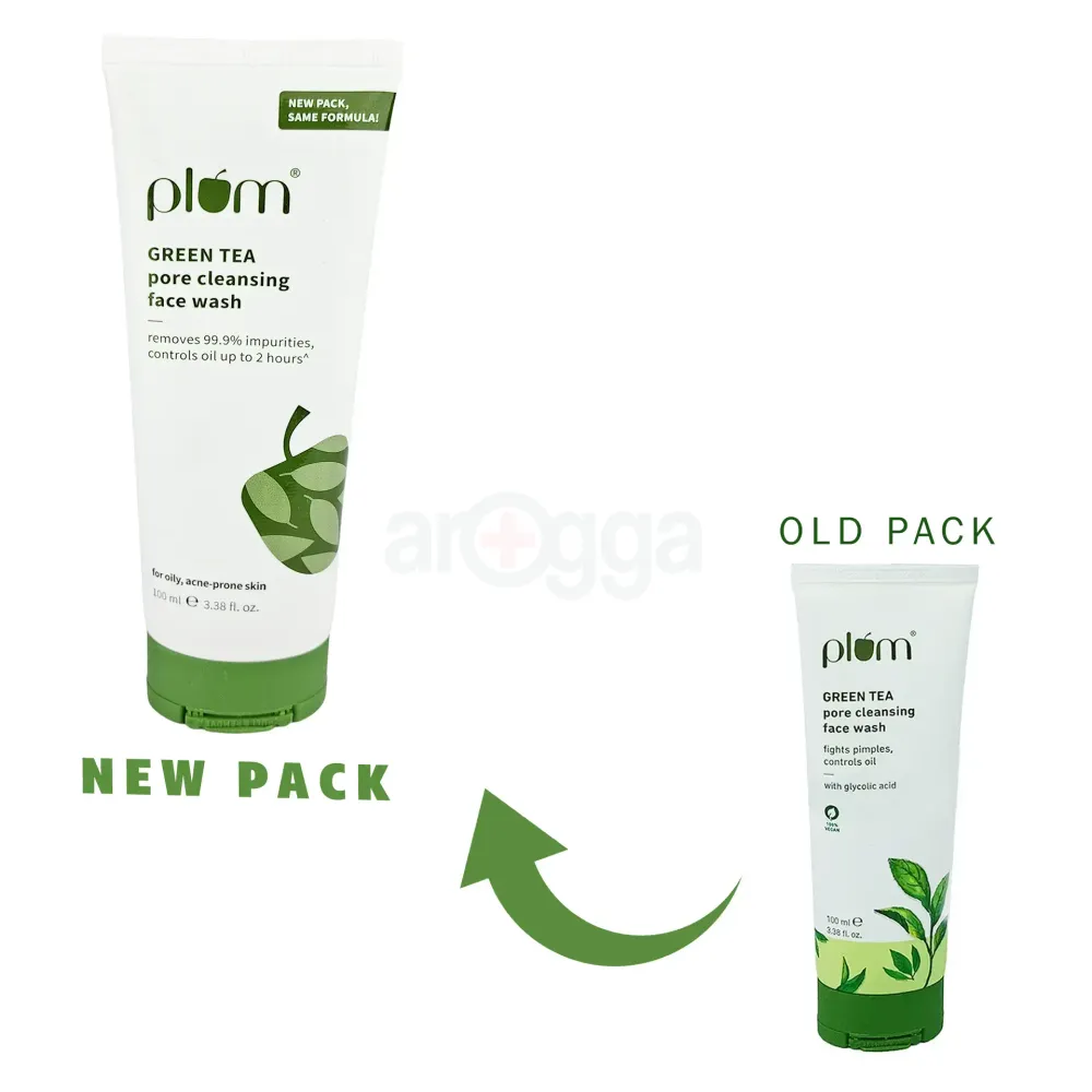 Plum Green Tea Pore Cleansing Face Wash 100ml  