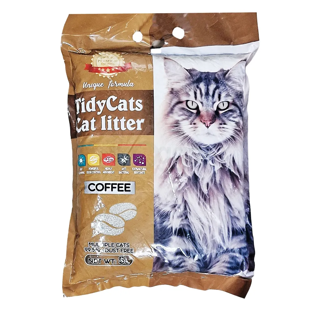 Tidycats Premimu Bentonite Cat Litter Coffee 5L  