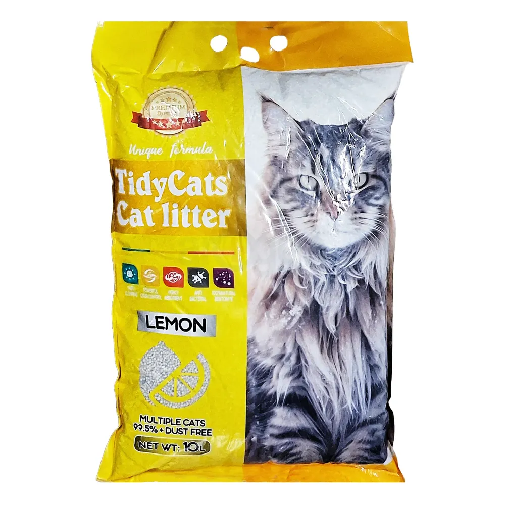 Tidycats Premimu Bentonite Cat Litter Lemon 10L  