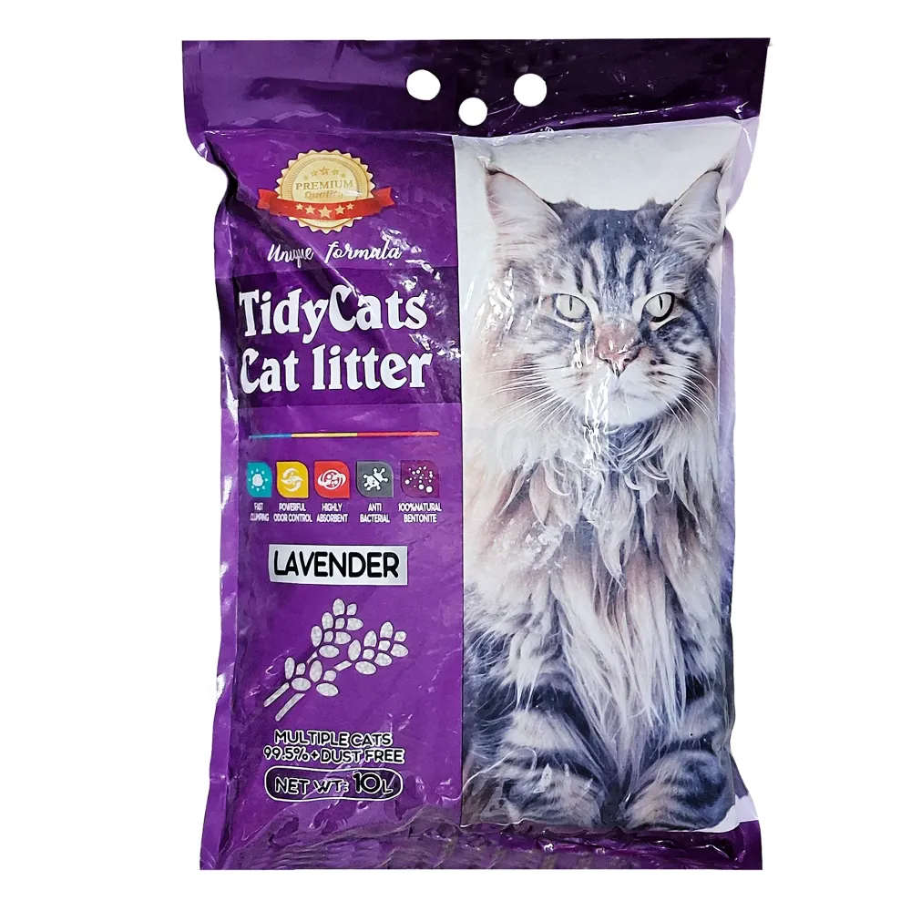 Tidycats Premimu Bentonite Cat Litter Levender 10L  