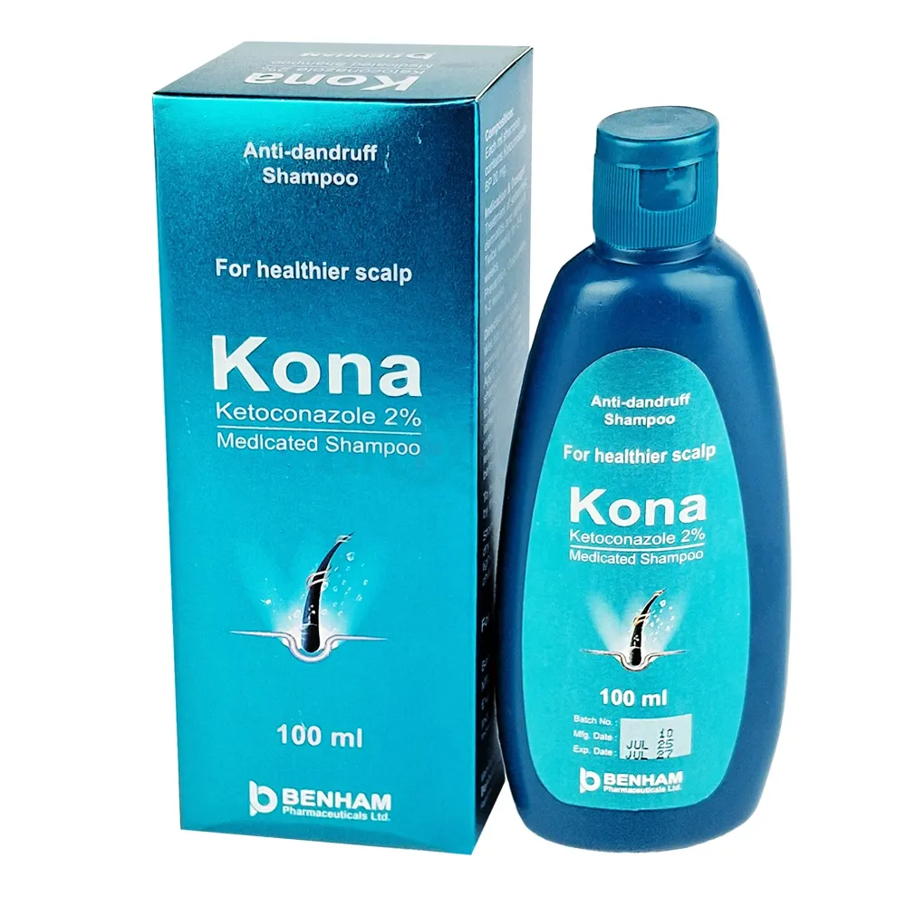 Kona Anti Dandruff Shampoo 100ml 2% shampoo