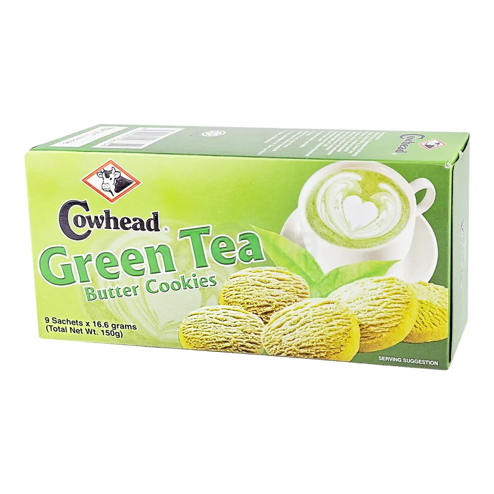 Cowhead Green Tea Butter Cookies 150gm  