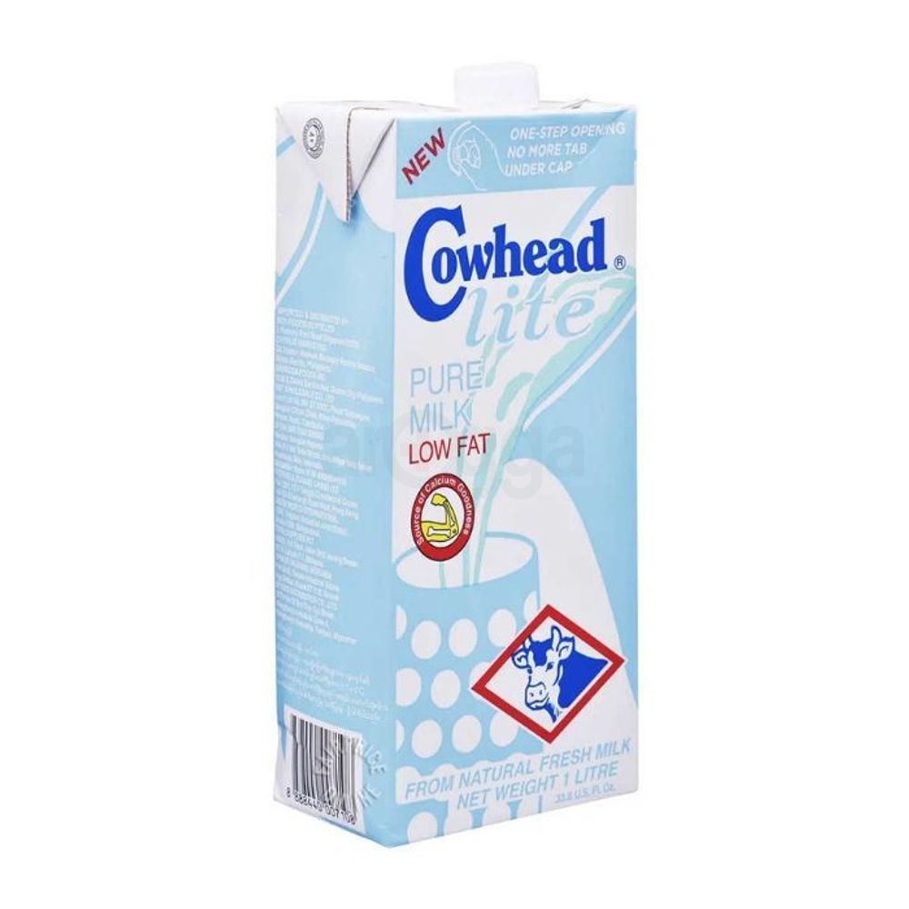 Cowhead Lite Pure Milk Low Fat 1Litre  