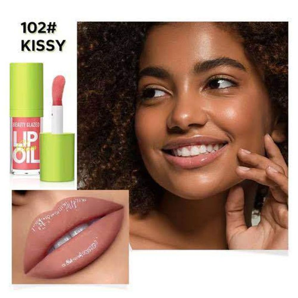 Beauty Glazed Glow Lip Oil - Kissy 102  