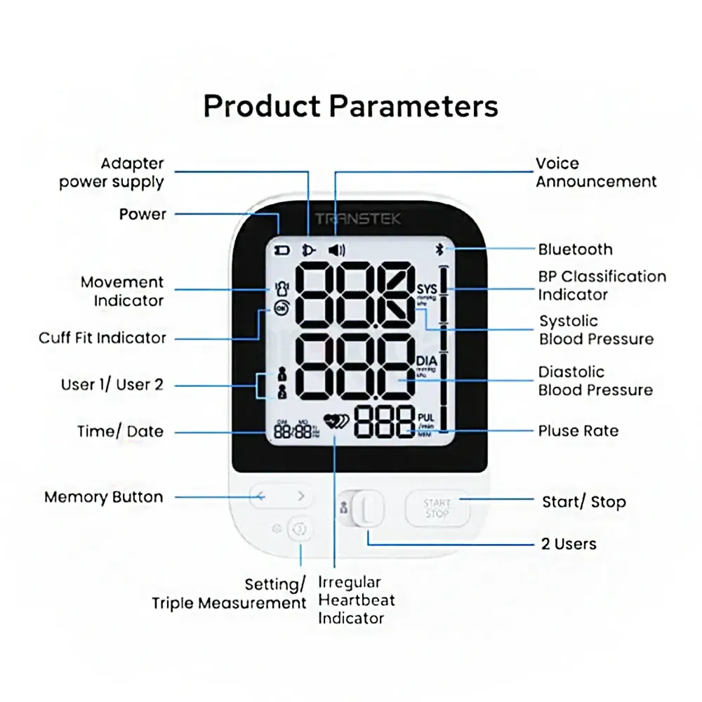 Transtek Blood Pressure Monitor (BBY31-1)  