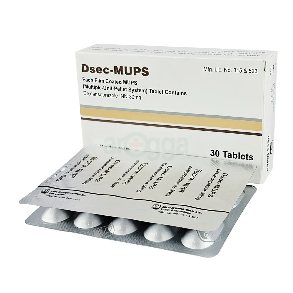 Dsec Mups 30mg tablet
