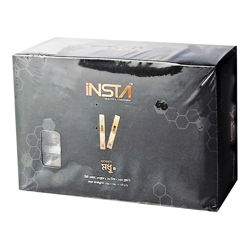 Insta Healthy & Convenient Honey Spoon 150gm (মধুর চামচ) 15 Pcs  