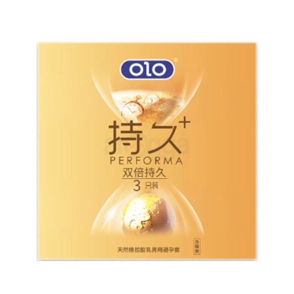 OLO Double Lasting Performa Condom - 3 Pcs  