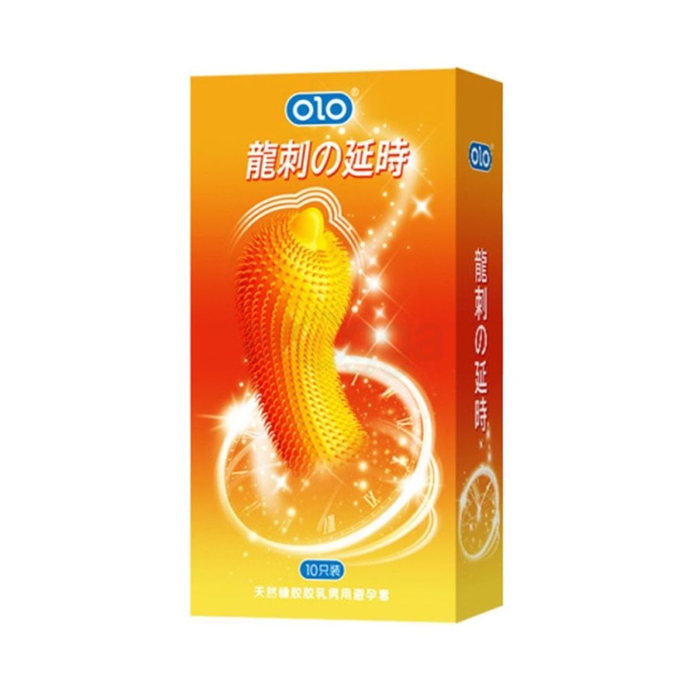 OLO Spike Studd Extra Time Condom - 10 Pcs  