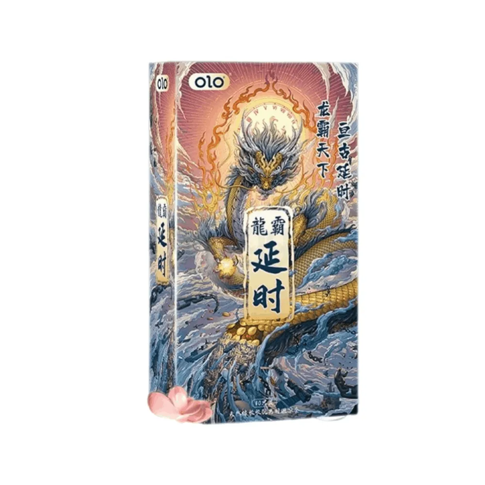 OLO Dragon Tyrant Delay Condom 1 Pack - 10 Pcs  