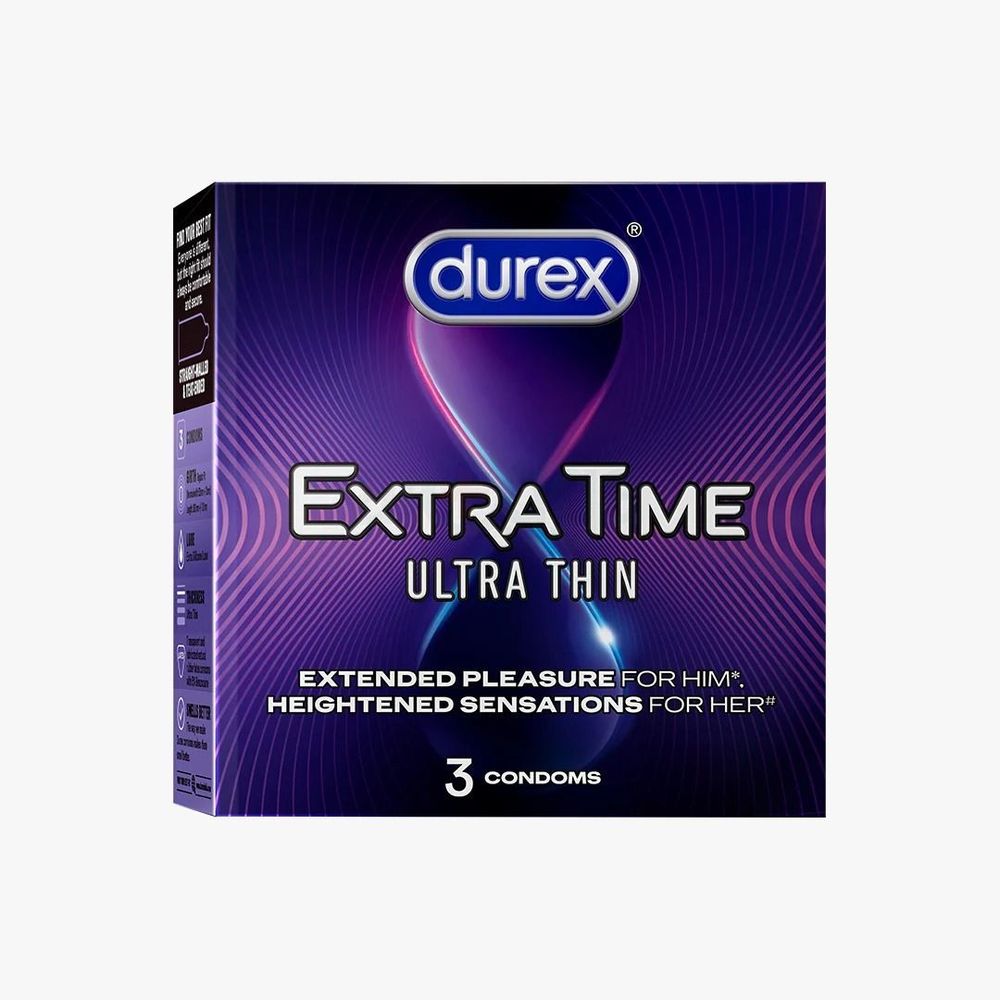 Durex Extra Time Ultra Thin - 3 Pcs  